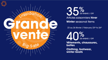 Grande vente fin de saison