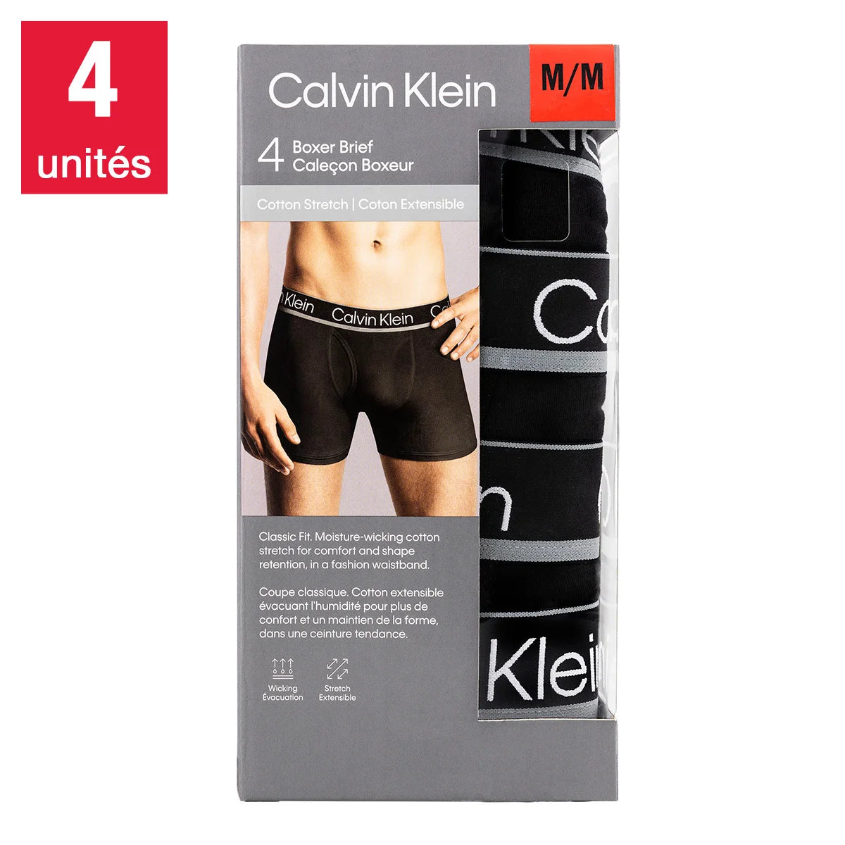 Calvin Klein Men s Impact Boxer package of 4
