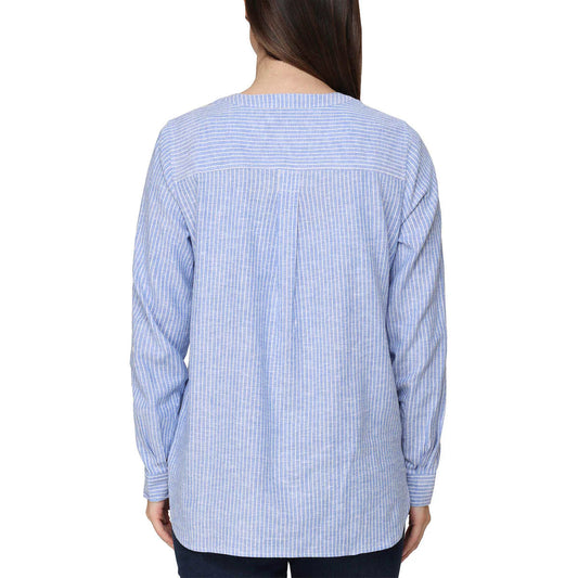Tahari - Rolled tab shirt