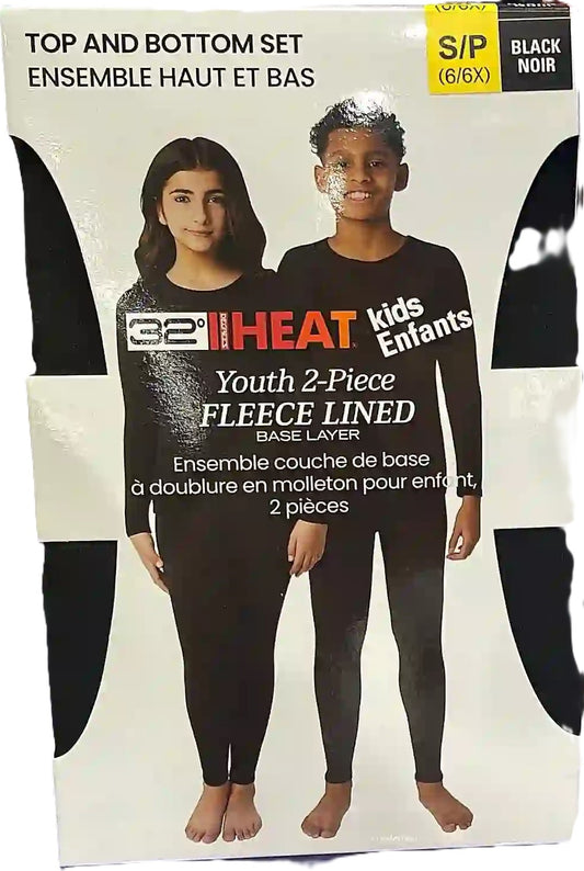 32º DEGREES Ensemble de maillot de corps HEAT pour enfants