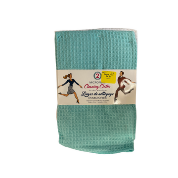 Linge de nettoyage en microfibre - paquet de 2