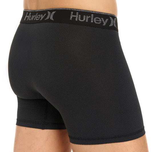 Hurley Men's Knit Boxer, 3-pack