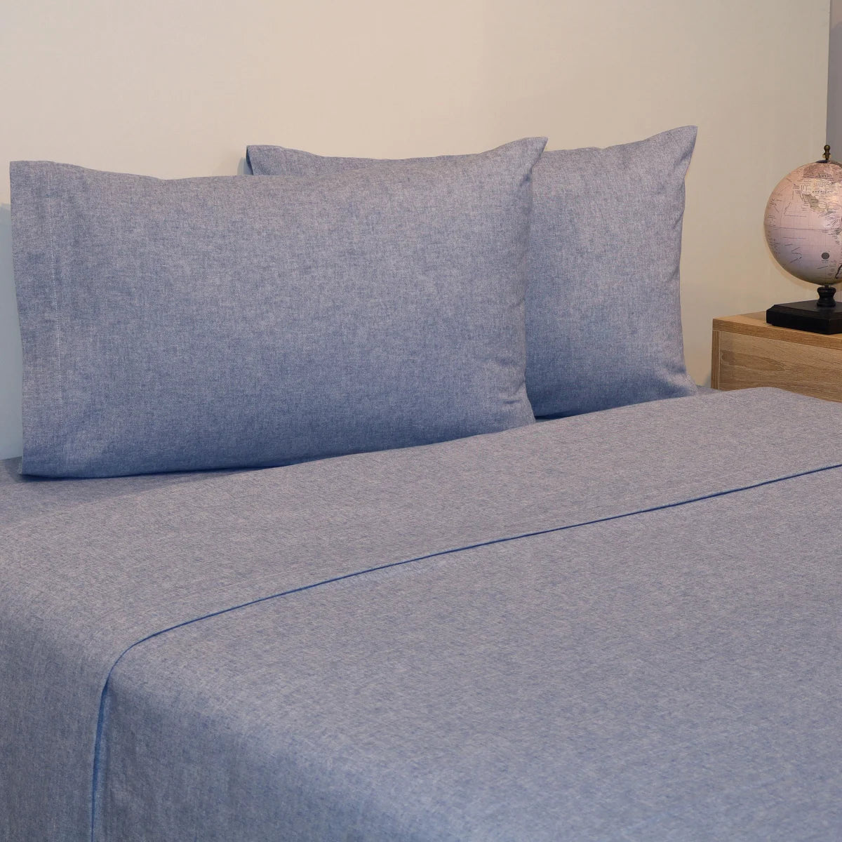 JP Fernandes Portuguese Flannel Sheet Set pieces