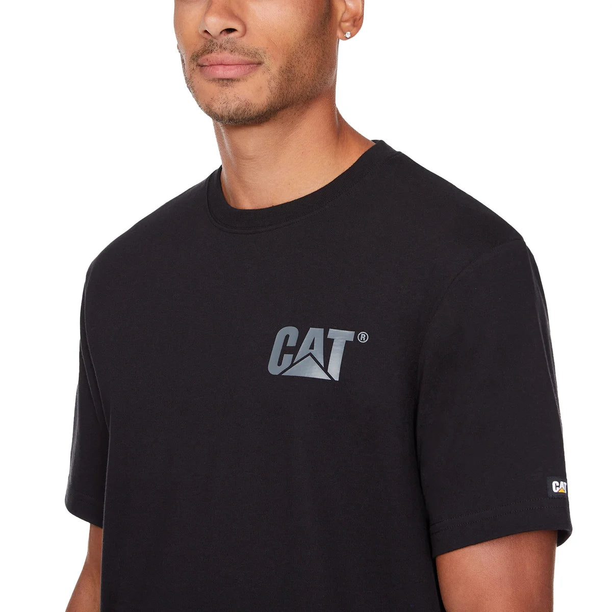 Caterpillar T-shirt à logo pour hommes