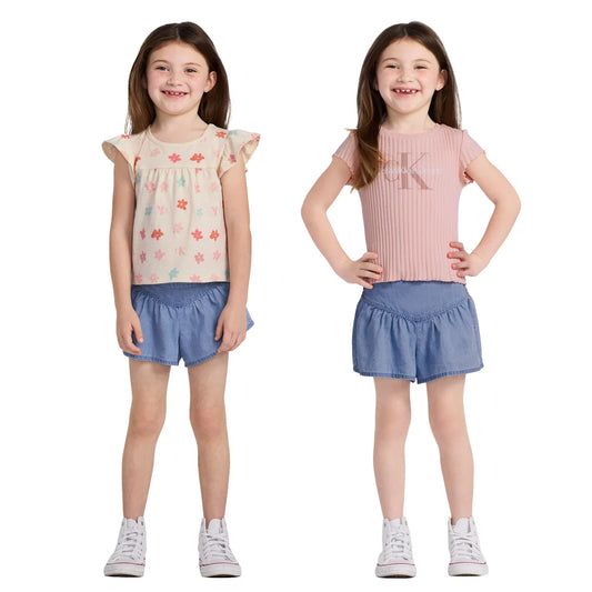Ensemble 3 pièces en coton Calvin Klein pour enfants