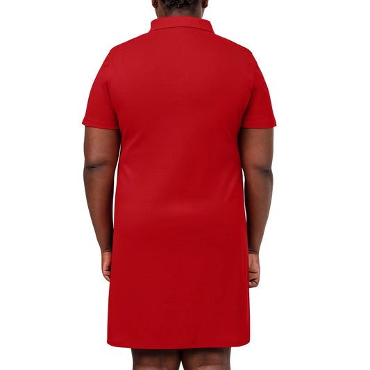 United Colors of Benetton – Robe-polo à manches courtes pour femme