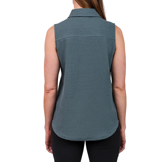 Kersh Women’s Sleeveless Texture Shirt