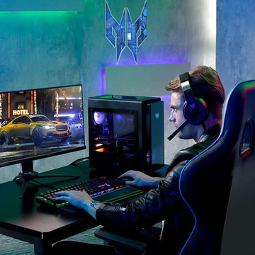 Acer Predator Orion 3000 Ordinateur de bureau de jeu – Processeur Intel 12e génération Core i5-12400F, 16 Go DDR4, 1T SSD, WiFi 6E, RTX 3060, Windows 11 Home