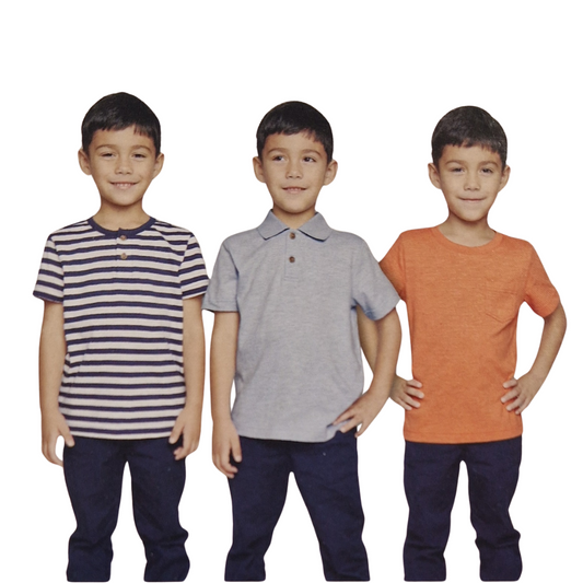 Pekkle - Short sleeve sweater, 3 package