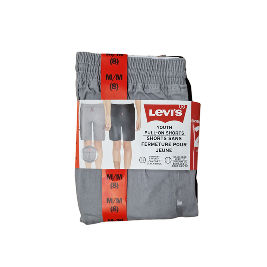 Levi’s – Short garçon, paquet de 2