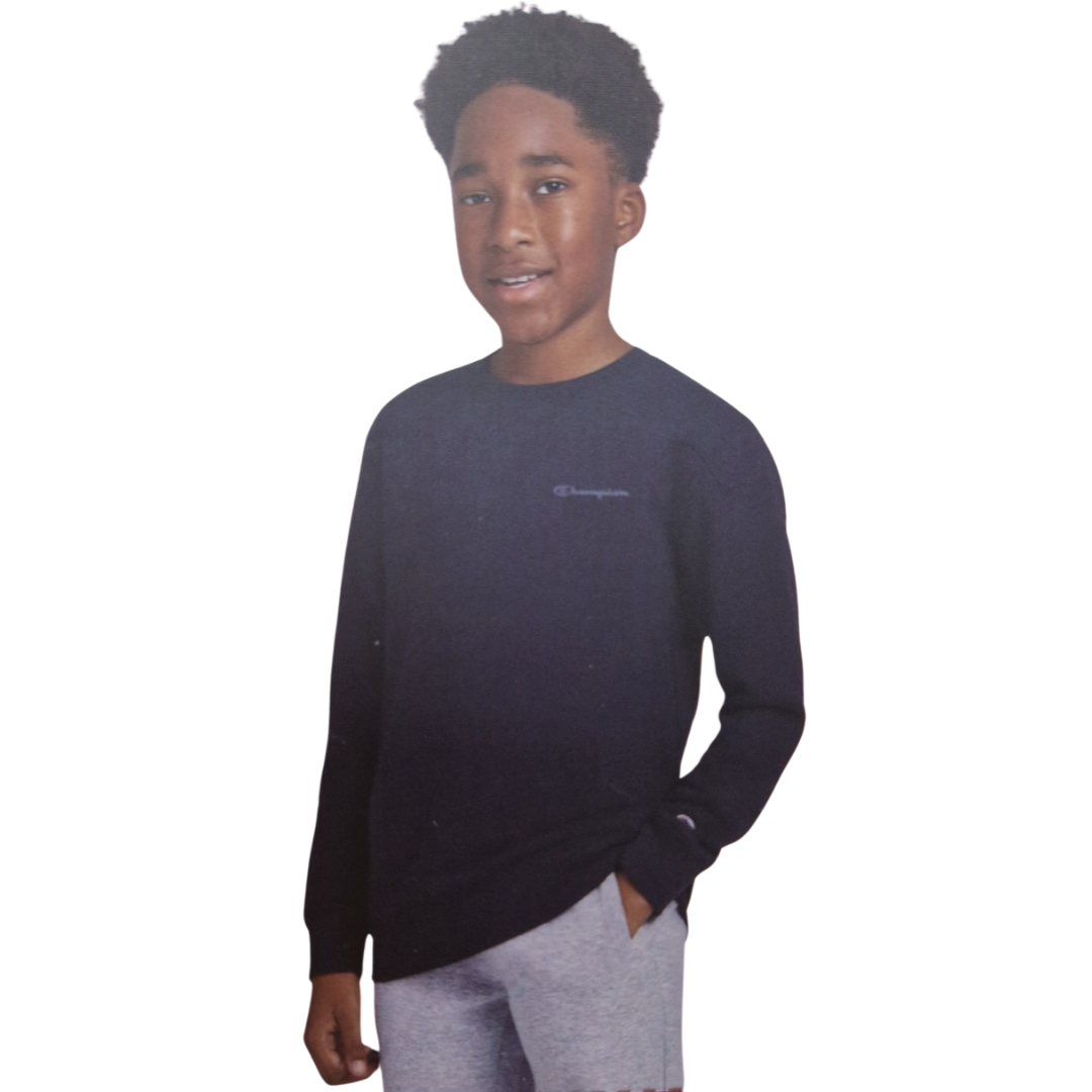 Champion Boys Sweatshirt, Kids Sweatshirt, Fleece Crew Neck
