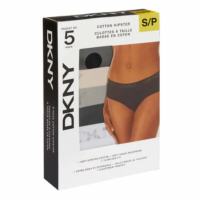 DKNY Mens 4 Pack Underwear Briefs Black S