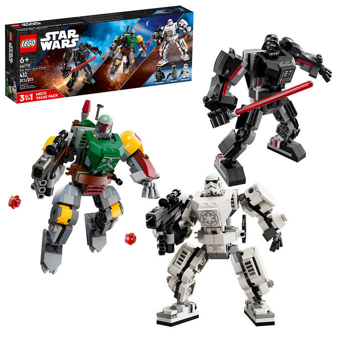 LEGO Star Wars Ensemble de 3 robots Star Wars - 66778