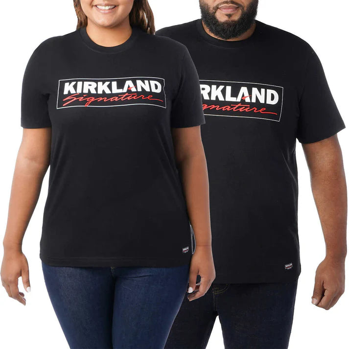 Kirkland Signature - Pacco Da 3/6 T-Shirt Uomo In Puro Cotone, Girocollo, Senza Etichetta, Comode E Morbide - 2