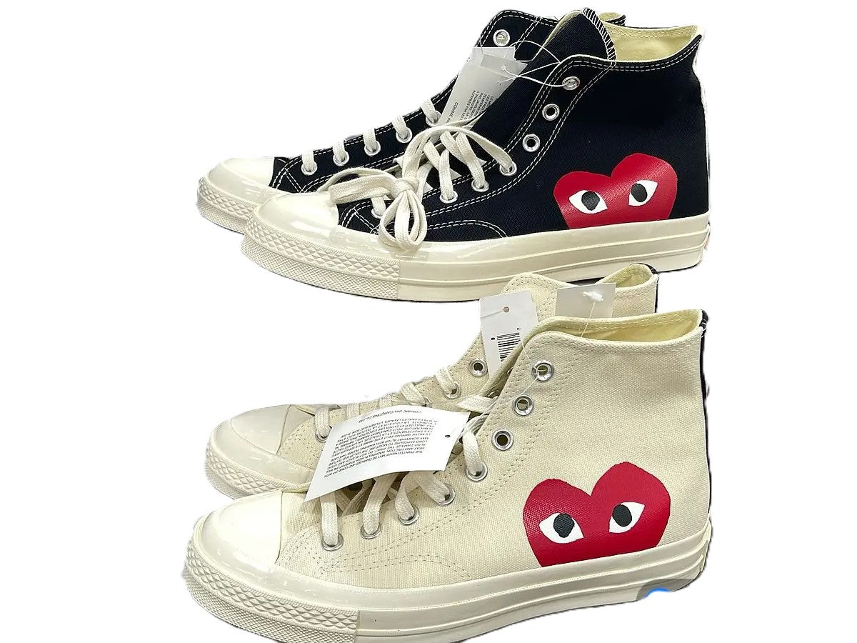 Converse x Comme des Garçons PLAY Chuck 70 High Top chaussures
