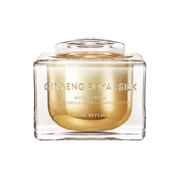 Nature Republic - Ginseng or et soie crème aqueuse, 70.8 g