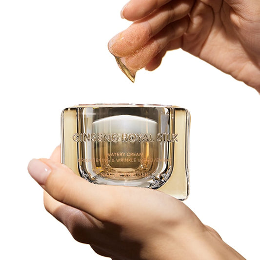 Nature Republic - Ginseng or et soie crème aqueuse, 70.8 g