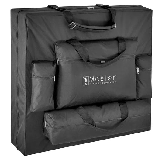 Master – Table de massage portative Carlyle de 31 po et accessoires