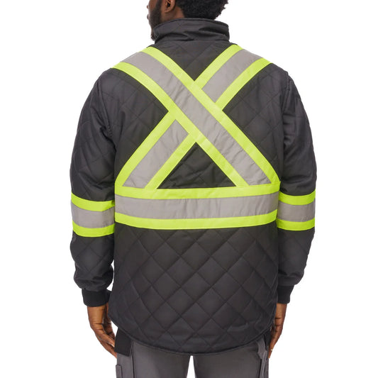 Holmes Workwear - High Visibility Quilted Cooling Jacket
