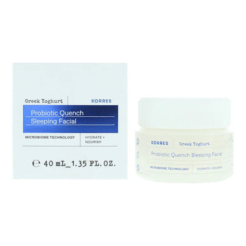 Crème de nuit probiotique au yaourt grec Korres 40 ml