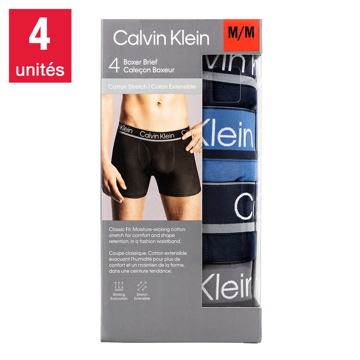 Calvin Klein Men s Impact Boxer package of 4