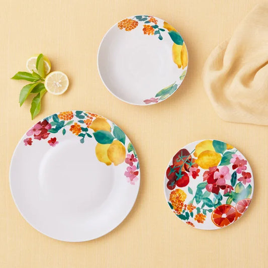 Maxwell & Williams Capri - Service de vaisselle en porcelaine, 12-pièces