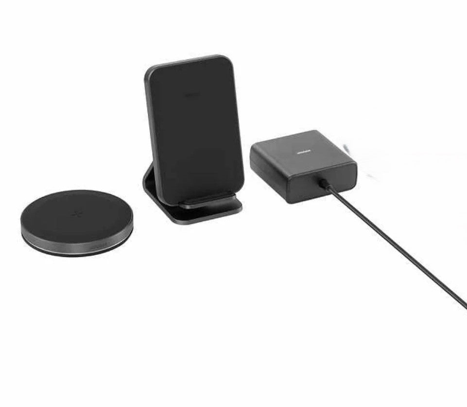 Ubio Labs - Ensemble avec support et station de charge sans fil 15 W