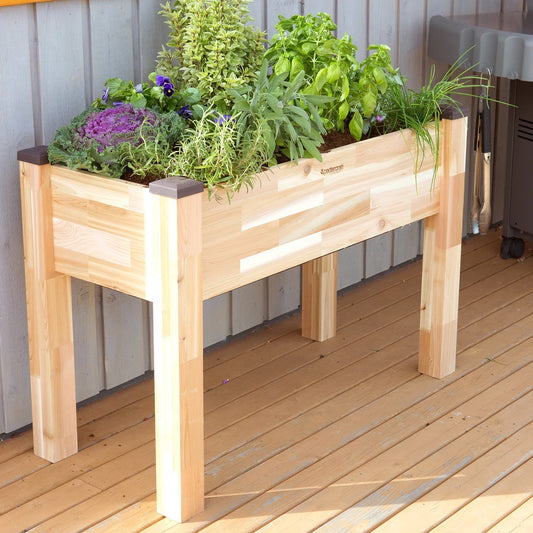 CedarCraft Self-watering Elevated Garden Planter
