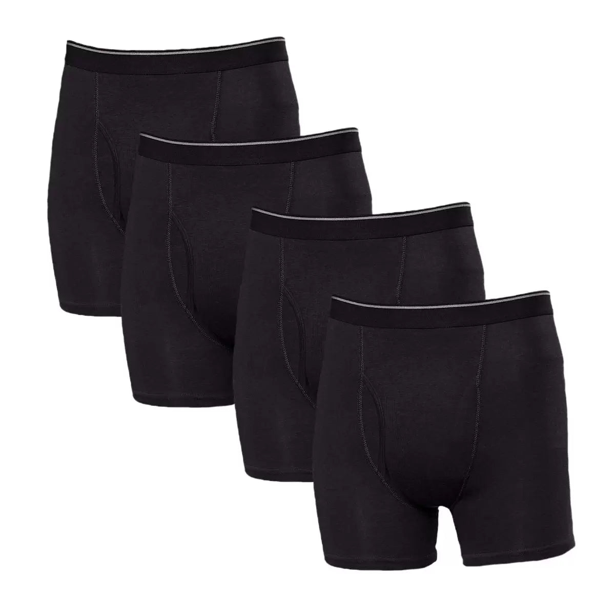 Kirkland Signature Men's 4 Pack Boxer Shorts, Extra Large
