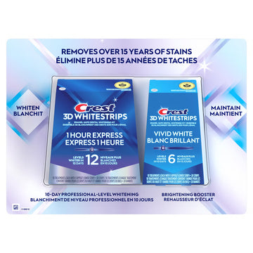 Crest 3D Whitestrips - Ensemble de blanchiment des dents