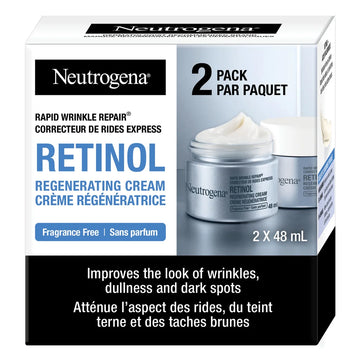 Neutrogena - Rapid Wrinkle Repair Fragrance-Free, 2 x 48 ml