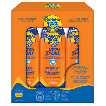 Spray écran solaire Banana Boat Ultra Sport FPS 30, 3 x 226 g