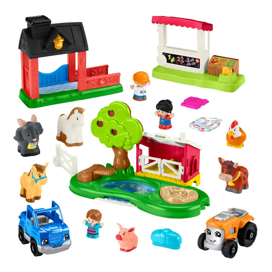 Fisher-Price -  Little People Coffret-cadeau De la Ferme au Marché