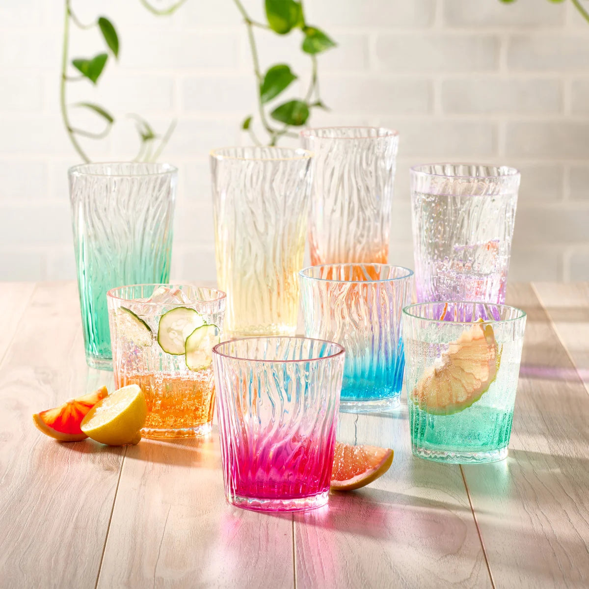 Trudeau Tumbler Set, 12-pieces