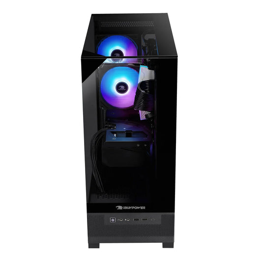 iBUYPOWER- Ordinateur de bureau de jeux, Intel Core i5 14400F – 16 Go RAM, 1 To SSD, Carte graphique NVIDIA GeForce RTX 5060 de 8 Go