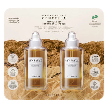 Skin1004 - Madagascar Centella En Ampoule, 2 x 120 ml