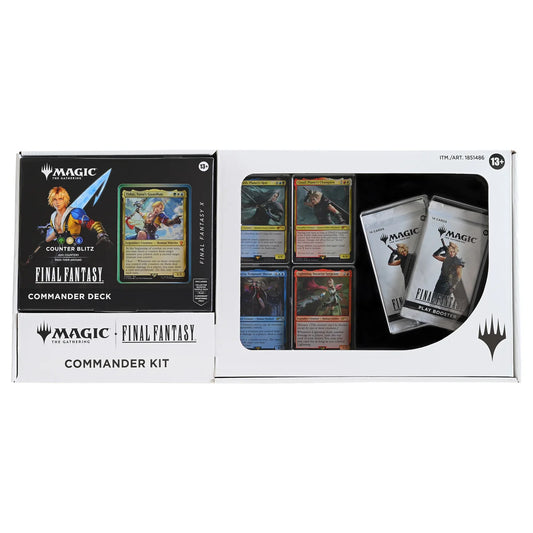 Kit Commander Magic: The Gathering - Final Fantasy - Blitz de marqeurs (Version anglaise)