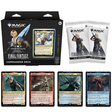 Kit Commander Magic: The Gathering - Final Fantasy - Blitz de marqeurs (Version anglaise)