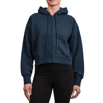 Tuff Athletics – Veste croppée à fermeture éclair complète