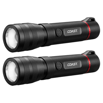 COAST - Lampe torche hybride 3 500 lumens, paquet de 2