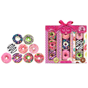 Winter In Venice - bombes de bain en forme de beignet, 9 x 100 g