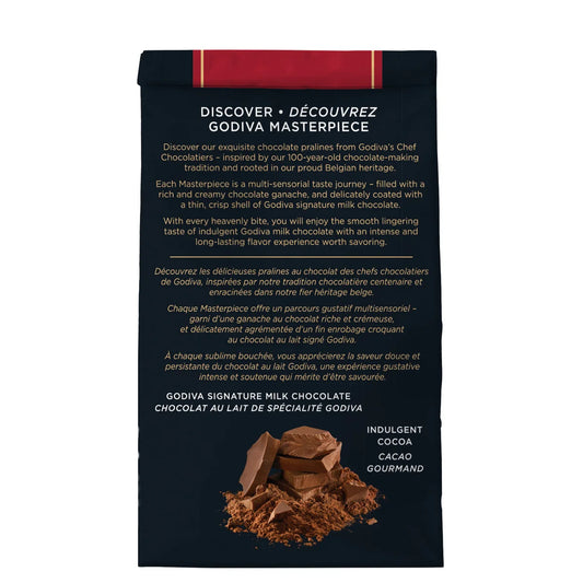 Godiva Masterpiece Sublime Milk Chocolate with Ganache 428g