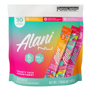 Alani NU - Ensemble de mélange pour boisson énergisante, Paquet de 30