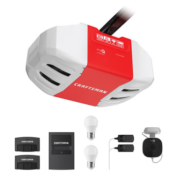 Craftsman 1-1/4HP Smart Garage Door Opener Battery Backup and Camera
