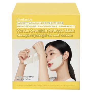 Biodance - Masque profond à la niacinamide pour un teint, 24 masques