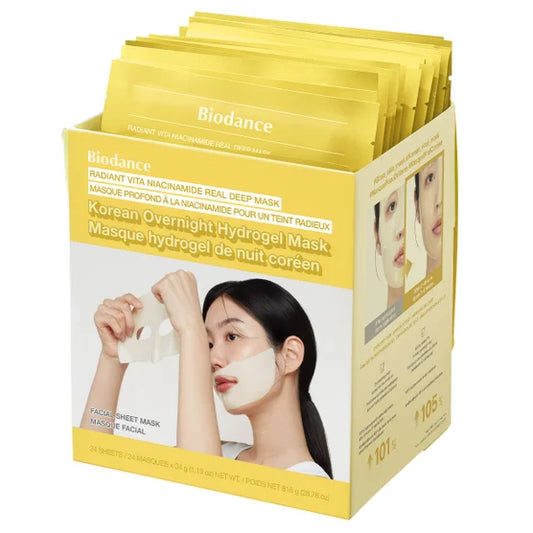 Biodance - Masque profond à la niacinamide pour un teint, 24 masques