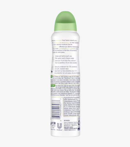 DOVE - Antisudorifique en spray sec Advanced Care Cool Essentials