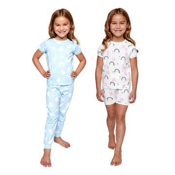 Pekkle Kids-  Ensembles de pyjama 4 pièces pour enfants