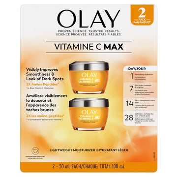 Olay - Vitamin C MAX, 2 x 50 mL