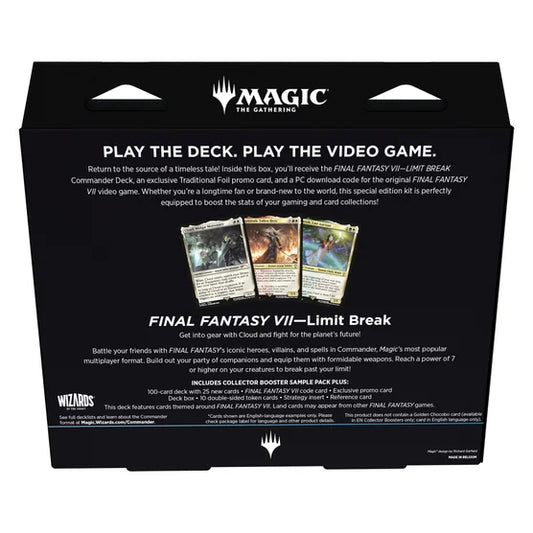 Magic: The Gathering FINAL FANTASY VII Deck Commander - Édition Jeu